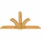 Ekena Millwork Redmond Rough Sawn Timber Gable Bracket, Western Red Cedar, 72"W x 45"H x 2"D x 6"F, 15/12 Pitch GBW072X45X0206RED00RWR - alternate 5